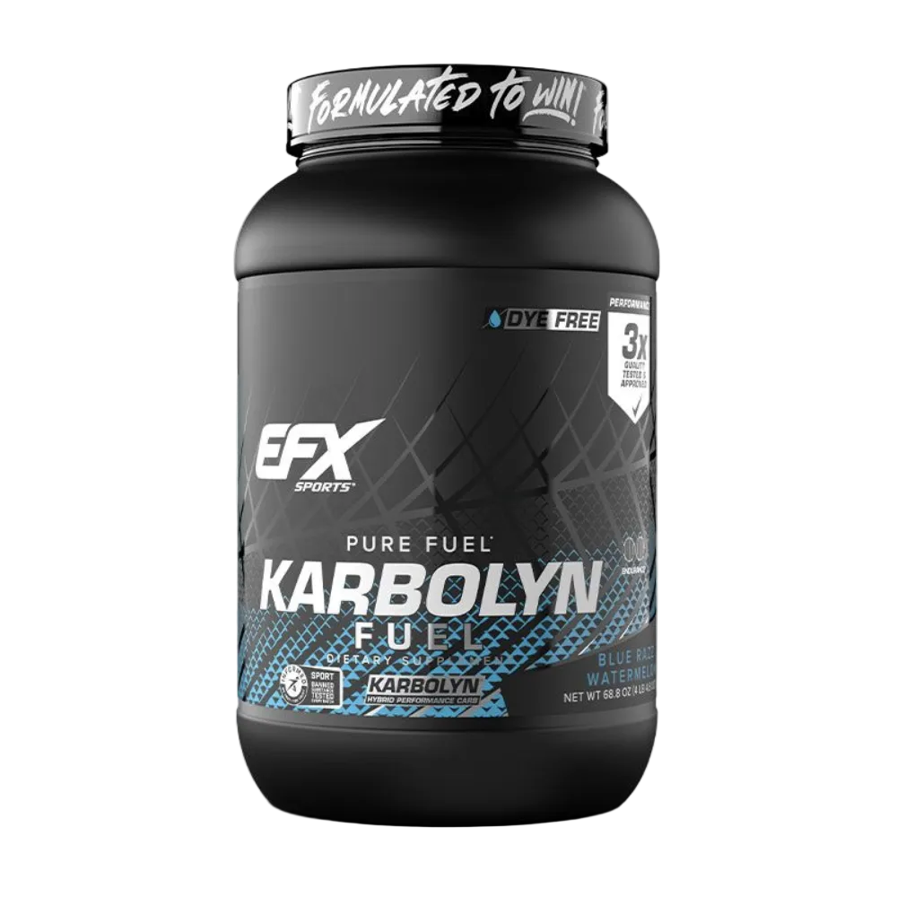 EFX Sports كاربولين فيول 4 باوند - كربوهيدرات سريعة الامتصاص ووقود طاقوي