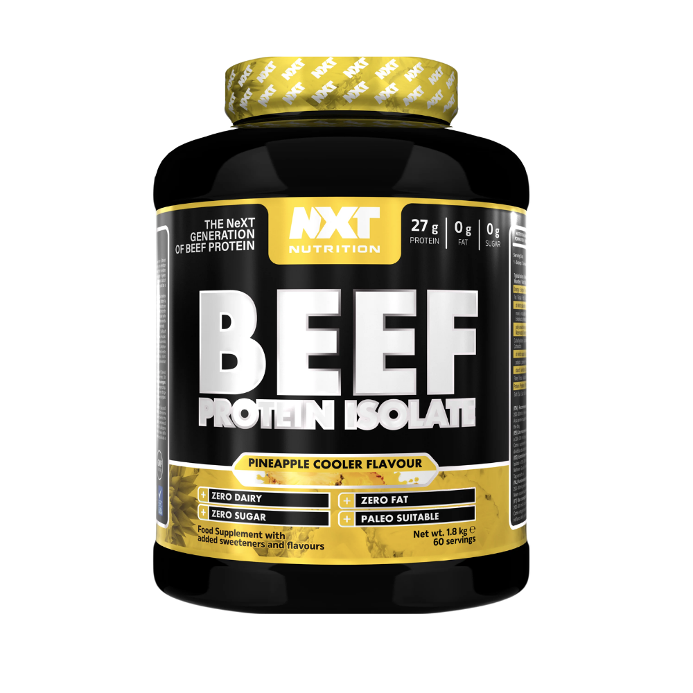 NXT Beef Protein Isolate 1.8 kg – Hydrolyzed Beef Protein for Lean Muscle Recovery