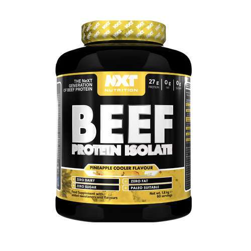 NXT Beef Protein Isolate 1.8 kg – Hydrolyzed Beef Protein for Lean Muscle Recovery