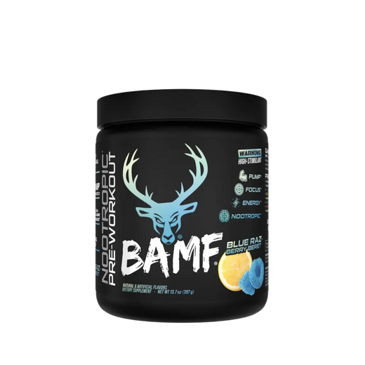 BAMF مكمل ما قبل التمرين 30 حصة | تركيبة منشطة الذهن عالية التحفيز للطاقة والتركيز