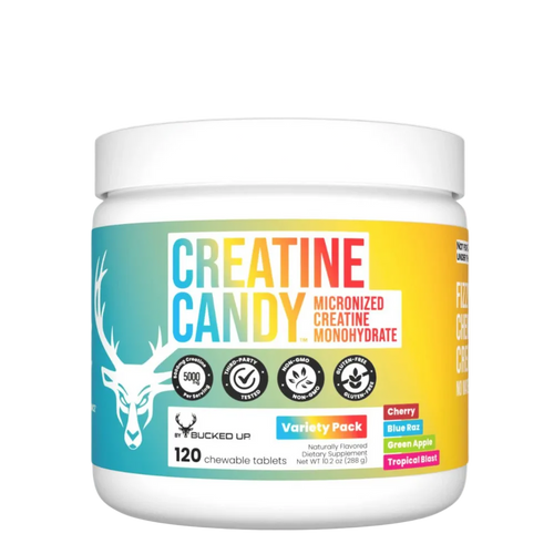 Bucked Up Creatine Candy – Fast-Absorbing Creatine Chews | Energy, Strength & Recovery